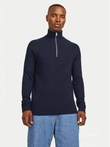 Jack&Jones Светр Pannel 12258473 Cиній Regular Fit Jack&Jones Светр Pannel 12258473 Cиній Regular Fit