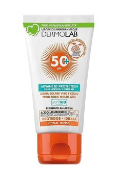 Солнцезащитный крем для лица и шеи Dermolab Advanced Protection, SPF 50+ для чувствительной кожи, 50 мл