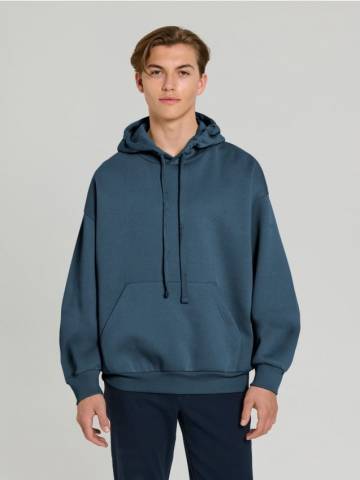 Худі комфортного крою - індиго