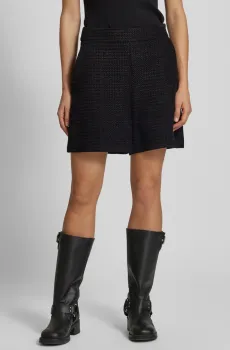 Женские черные шорты Черный 32 HUGO 50530416;001