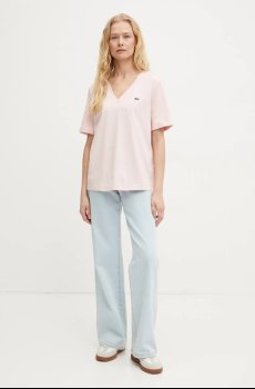 Хлопковая футболка Lacoste