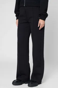 Женские черные брюки с узором Черный M HUGO 50546625;968