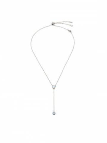Swarovski Намисто Y Attract 5723571 Срібний Swarovski Намисто Y Attract 5723571 Срібний
