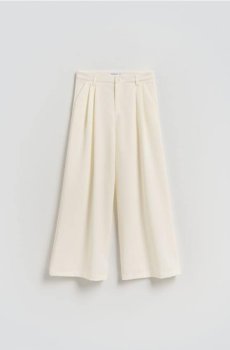 Reserved - Елегантні штани - кремовий - 201HN-01M