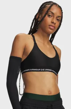 Женский черный топ Crossback Low Strappy Черный M Under Armour 6016944-008