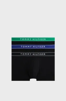 Мужские черные боксеры (3 шт) 3P TRUNK WB Черный M Tommy Hilfiger UM0UM03457