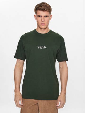 Vans Футболка Lower Corecase Ss Tee VN0008TK Хакі Classic Fit Vans Футболка Lower Corecase Ss Tee VN0008TK Хакі Classic Fit