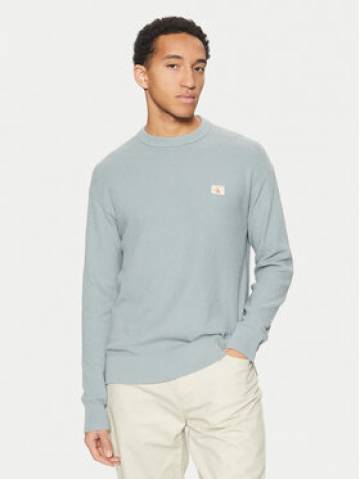 Calvin Klein Jeans Светр J30J326746 Голубий Relaxed Fit Calvin Klein Jeans Светр J30J326746 Голубий Relaxed Fit