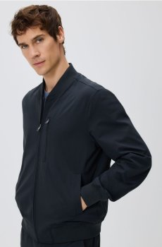 Reserved - Куртка бомбер - чорний - ZU292-99X