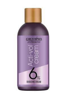Окислительная эмульсия для окрашивания волос DeMira Professional Acti-Vol Cream 6%, 120 мл