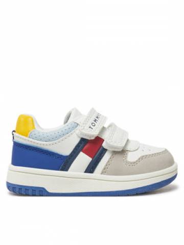Tommy Hilfiger Снікерcи Flag Low Cut Velcro Sneaker T1X9-33844-1269 M Білий Tommy Hilfiger Снікерcи Flag Low Cut Velcro Sneaker T1X9-33844-1269 M Білий