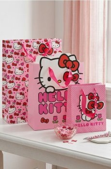 Подарунковий пакет Hello Kitty - рожевий