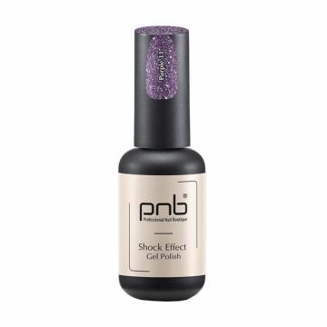 Гель-лак для ногтей PNB Shock Effect Gel Polish 11 Purple, 8 мл Гель-лак для ногтей PNB Shock Effect Gel Polish 11 Purple, 8 мл