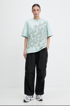 Хлопковая футболка adidas by Stella McCartney