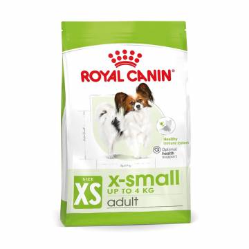 Сухой корм для взрослых собак мелких пород Royal Canin X-Small Adult, 500 г (10030050)