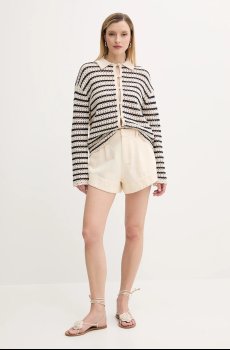 Шорты с примесью льна BA&SH ROMA