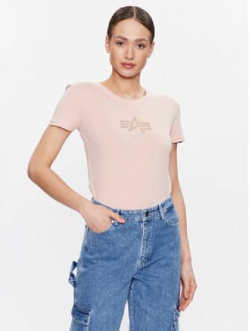 Alpha Industries Футболка Crystal 136063 Рожевий Regular Fit Alpha Industries Футболка Crystal 136063 Рожевий Regular Fit