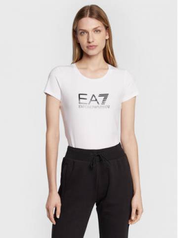 EA7 Emporio Armani Футболка 8NTT66 TJFKZ 0102 Білий Slim Fit EA7 Emporio Armani Футболка 8NTT66 TJFKZ 0102 Білий Slim Fit