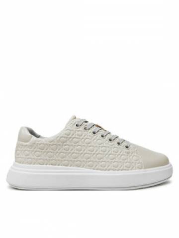 Calvin Klein Снікерcи Cupsole Lace Up Saff Mono HW0HW02103 Бежевий Calvin Klein Снікерcи Cupsole Lace Up Saff Mono HW0HW02103 Бежевий