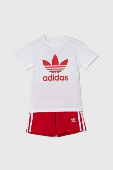 Детский комплект adidas Originals цвет красный Детский комплект adidas Originals цвет красный