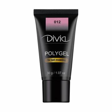 Полигель для наращивания ногтей Divia Polygel 012, 30 г Полигель для наращивания ногтей Divia Polygel 012, 30 г