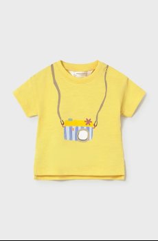 Детская хлопковая футболка Mayoral Newborn 2 шт
