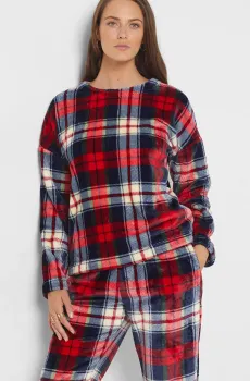 Женский свитшот в клетку EDA Разноцветный XS Etam 6542669