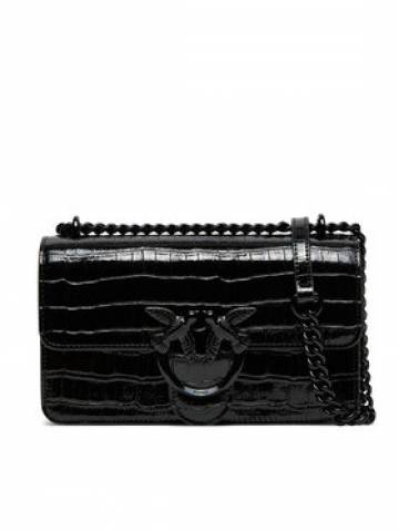 PINKO Сумка Love One Mini Dc AI 24-25 PLTT 100074 A1SY Чорний PINKO Сумка Love One Mini Dc AI 24-25 PLTT 100074 A1SY Чорний