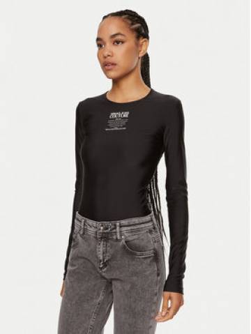 Versace Jeans Couture Боді 77HAM221 J0148 Чорний Slim Fit Versace Jeans Couture Боді 77HAM221 J0148 Чорний Slim Fit