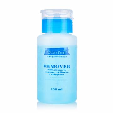 Жидкость для снятия гель-лака и биогеля GlamBee Remover Морские минералы, 150 мл Жидкость для снятия гель-лака и биогеля GlamBee Remover Морские минералы, 150 мл