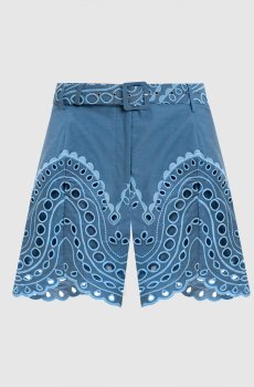 Синие шорты Dune с поясом
