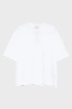 Мужская белая футболка MERCERIZED Белый M Calvin Klein LV04LF219G