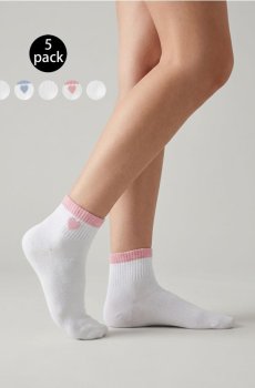 Шкарпетки, 5 пар - різнобарвний