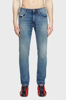 Мужские синие джинсы 2019 D-STRUKT Синий 33-32 Diesel A03558 0DBEF