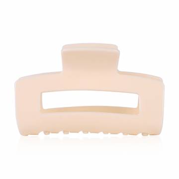 Заколка-краб для волос Tito Beauty Oliviya молочная, 1 шт