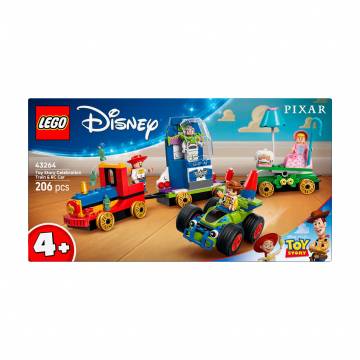 Конструктор LEGO Disney Празднование из Истории Игрушек: поезд и авто для гонок, 206 деталей, от 4 лет (43264) Конструктор LEGO Disney Празднование из Истории Игрушек: поезд и авто для гонок, 206 деталей, от 4 лет (43264)
