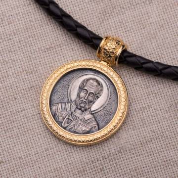 Серебряная подвеска "Св. Николай" 131665 Серебряная подвеска "Св. Николай" 131665