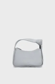 Женская светло-серая сумка KNOTTED MINI BLOCK20 Серый ONESIZE Calvin Klein K60K612372
