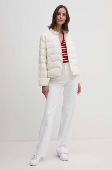 Хлопковая футболка Tommy Hilfiger женская цвет синий WW0WW40584 Хлопковая футболка Tommy Hilfiger женская цвет синий WW0WW40584