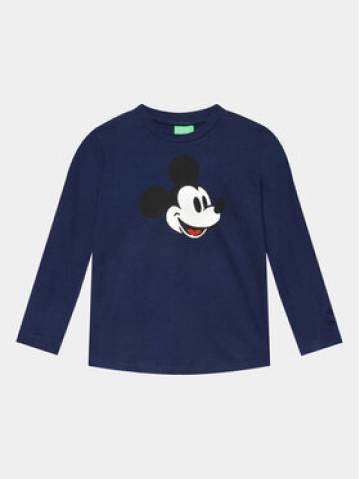 United Colors Of Benetton Блузка 3096C10G0 Cиній Regular Fit United Colors Of Benetton Блузка 3096C10G0 Cиній Regular Fit