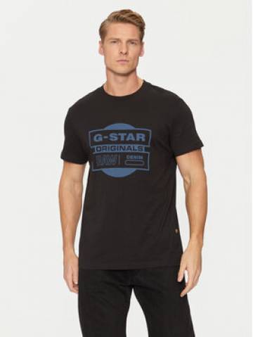 G-Star Raw Футболка Originals D25443-8415 Чорний Regular Fit G-Star Raw Футболка Originals D25443-8415 Чорний Regular Fit