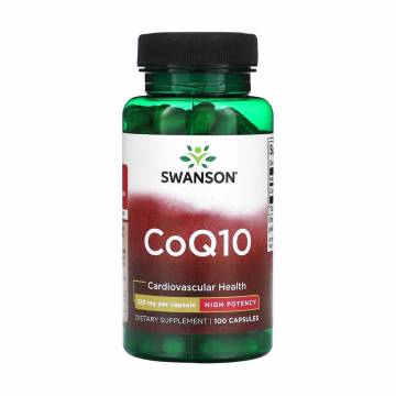 Коэнзим Q10 Swanson COQ10, 120 мг, 100 капсул Коэнзим Q10 Swanson COQ10, 120 мг, 100 капсул