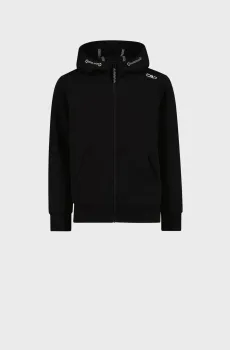 Детское черное худи JACKET FIX Черный 128 CMP 35D7784-U901