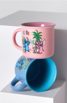 Керамічне горня Stitch - різнобарвний