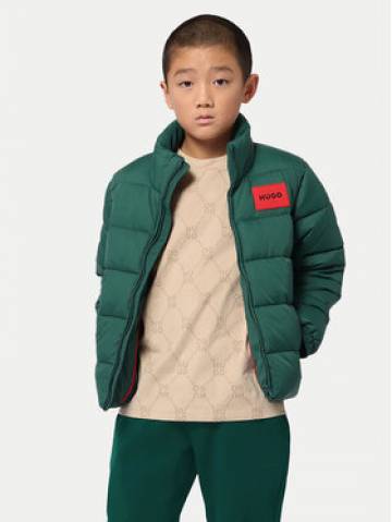 Hugo Пуховик G00198 D Зелений Regular Fit Hugo Пуховик G00198 D Зелений Regular Fit