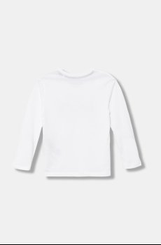 Хлопковый детский лонгслив Guess