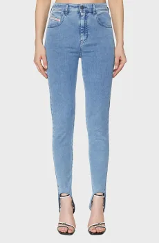 Женские голубые джинсы D-SLANDY-G-NE Голубой 28 Diesel A04027 069YN