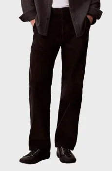 Мужские черные вельветовые брюки CORDUROY Черный 34-32 Calvin Klein Jeans LV04RD605G