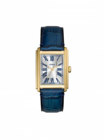 Fossil Годинник Carraway FS6076 Cиній Fossil Годинник Carraway FS6076 Cиній
