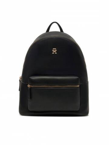 Tommy Hilfiger Рюкзак Th Logotape Backpack AW0AW17163 Чорний Tommy Hilfiger Рюкзак Th Logotape Backpack AW0AW17163 Чорний